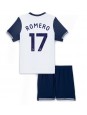 Tottenham Hotspur Cristian Romero #17 Heimtrikotsatz für Kinder 2024-25 Kurzarm (+ Kurze Hosen)